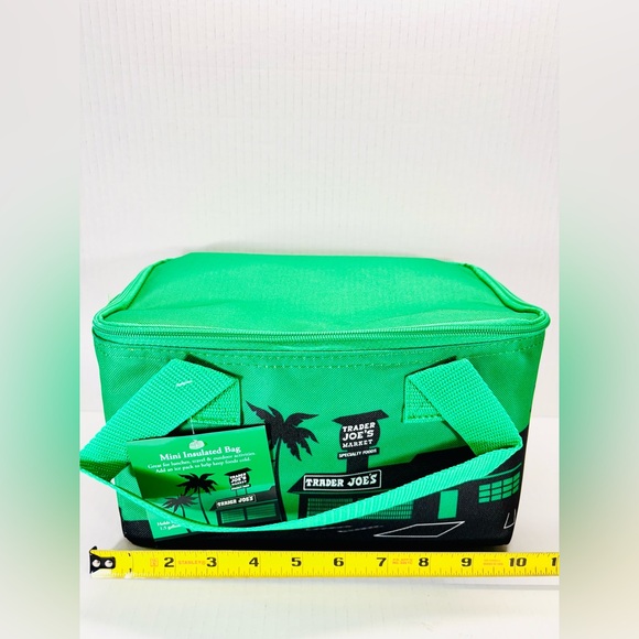 Set 2 LIMITED EDITION Holiday 2024 TRADER JOE's Mini Insulated Tote Bags New! - Picture 9 of 9